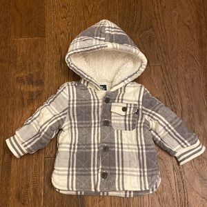 OshKosh Baby Flannel Jacket Size 6 months